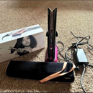 Dyson Corrale Hair Straightener - Black Nickel/Fuchsia